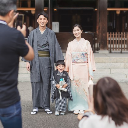 あかすたが出張撮影した家族写真(キッズ,ベビーフォト)が写った家族写真(キッズ,ベビーフォト)の写真