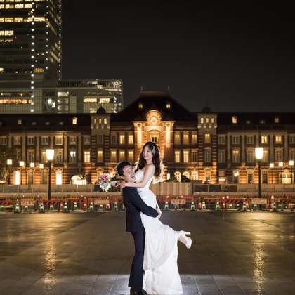 Photo of Tokyo station Night Photo taken by 24to Proddecu Photographer