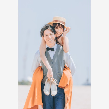 金親　直樹が撮影した「須磨海岸　ウエディング」の写真