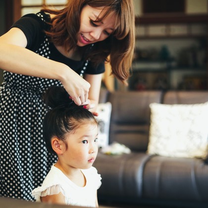 出張撮影HUG TIMEが撮影したスタジオ撮影の写真