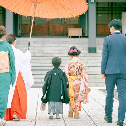 イチフォトが出張撮影した「お子様の作例」の家族写真