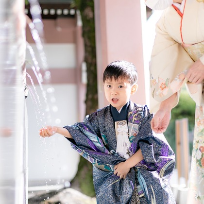 隈元智子が撮影した七五三フォトの写真