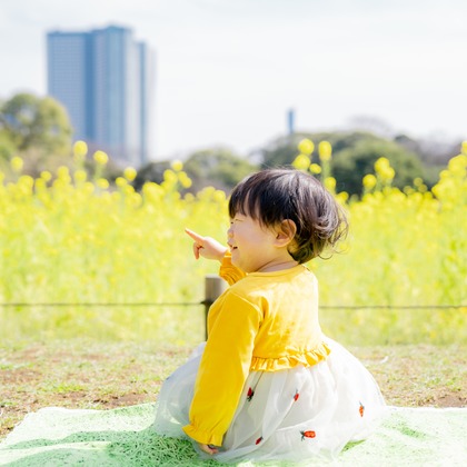 かわもとえつこが出張撮影した「ファミリーフォト」の家族写真