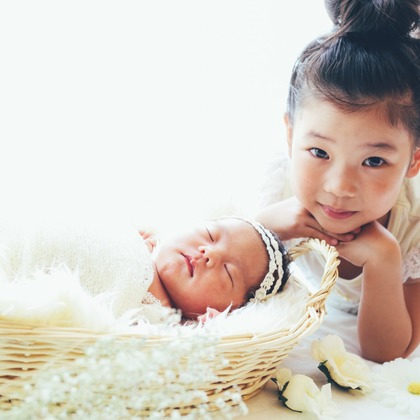 出張撮影HUG TIMEが撮影したスタジオ撮影の写真