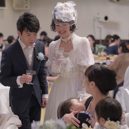 フォトスタジオアットホームが撮影した前撮り/後撮り出張撮影/結婚式撮影の写真
