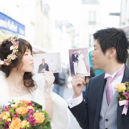 24to Produceが撮影した「パリでのフォトウェディング」の写真