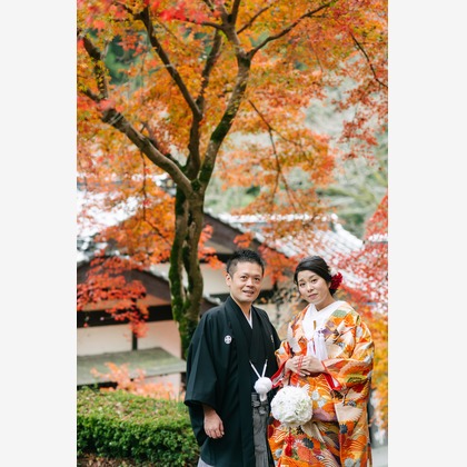 LARA LILYが撮影した「結婚式前撮り(福岡県・秋月城)」の写真