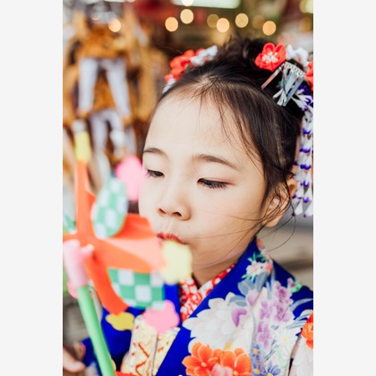 植田若奈が撮影した七五三フォトの写真