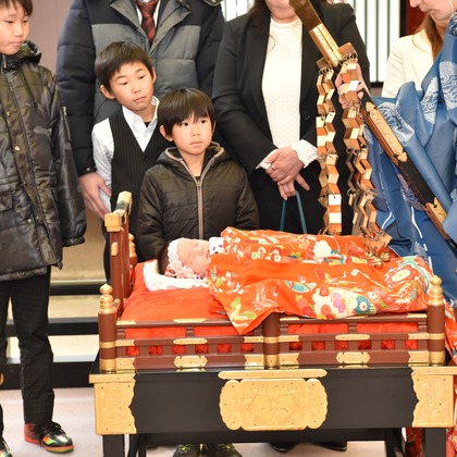 梶田　誠が撮影したお宮参りの写真