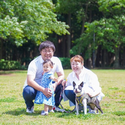 KOMOREBI Photo.　大如　耕平が撮影した家族写真の出張撮影の写真