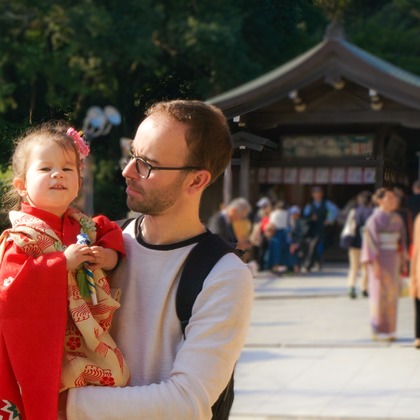 Aya Petite Photographyが出張撮影した「七五三出張撮影」の家族写真