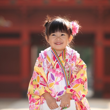 Kan Suzuki  photographyが出張撮影した自然の風景, 七五三, スナップショットが写ったエンゲージメントフォトの写真