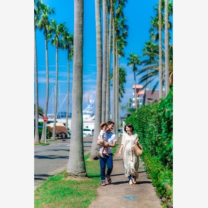 サキヤマ リエが撮影した家族写真の出張撮影の写真