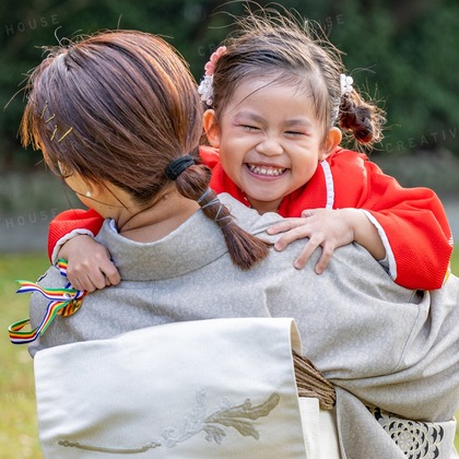 CREATIVE HOUSEが出張撮影した「七五三」の家族写真