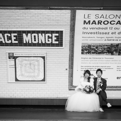 24to Produceが撮影した「パリでのフォトウェディング」の写真