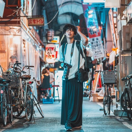 汐音が撮影したハネムーンフォトの写真