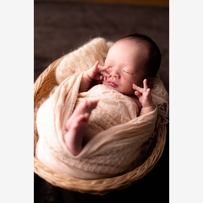 kudophotoが撮影したニューボーンフォト/家族写真の出張撮影の写真