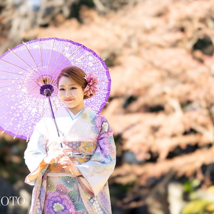 大森光太郎・K-PHOTOが出張撮影した「成人式撮影」の家族写真