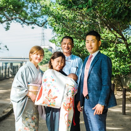 溝口 誠が出張撮影した虹彩, 赤ちゃん・幼児服, お宮参りが写ったお宮参りの写真
