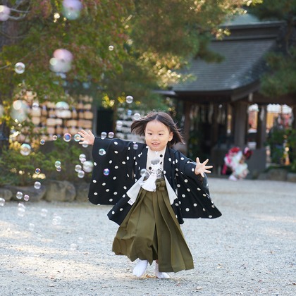森田寫眞館が出張撮影した「ファミリー」の家族写真