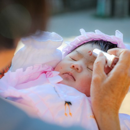 r.n.m Photolifeが撮影した家族写真の出張撮影/お宮参りの写真