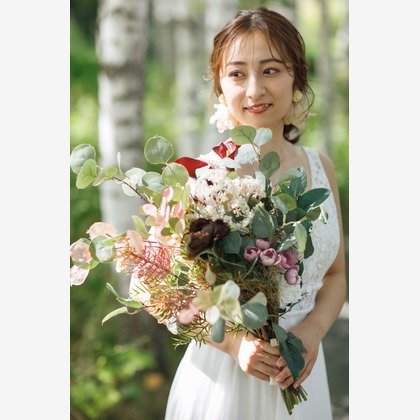 uno e creative act.が撮影した「富良野・美瑛　ロケーションフォトウェディング」の写真