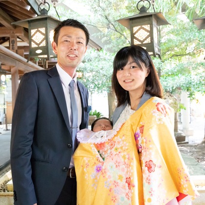 瀧澤 唯が出張撮影したお宮参り, 肌, 衣類が写った前撮り/後撮り出張撮影の写真