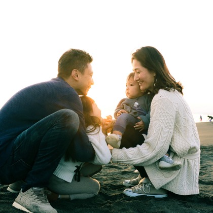 佐多　杏介が出張撮影した自然の中の人々, 哺乳類, 脊椎動物が写ったエンゲージメントフォトの写真