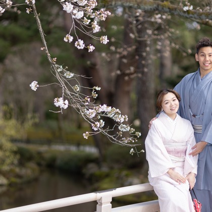 アート工房が撮影したハネムーンフォトの写真