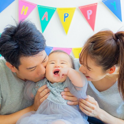 中井企画が出張撮影した「家族写真（愛知）」の家族写真