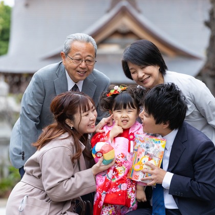 小山将冬が撮影した家族写真の出張撮影/七五三フォトの写真