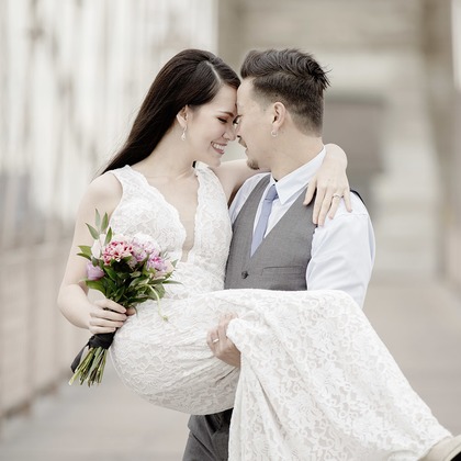 Honeymoon Photo Shoot Photos taken by Miki Takashima Photography