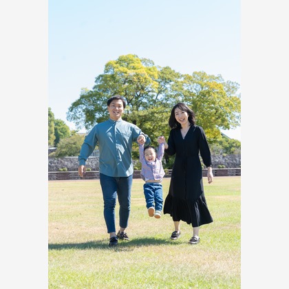 河村　賢が撮影した家族写真の出張撮影の写真