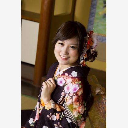 スマイルハンターが出張撮影した家族写真(キッズ,ベビーフォト)などが写った「成人式フォト」の家族写真