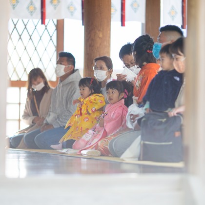 写楽堂が撮影した七五三フォトの写真