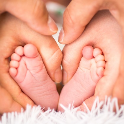 写楽堂が撮影したニューボーンフォトの写真