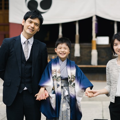 Yuki Shimada Photographyが出張撮影した家族写真(キッズ,ベビーフォト)などが写った「七五三フォト」の家族写真