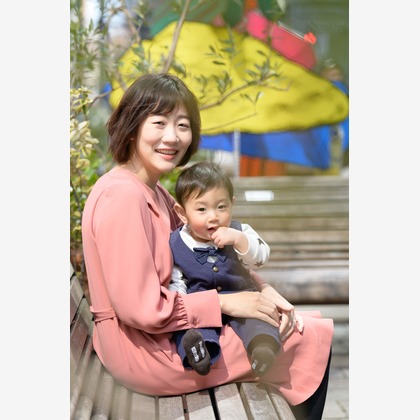 曽川拓哉が撮影した家族写真の出張撮影の写真