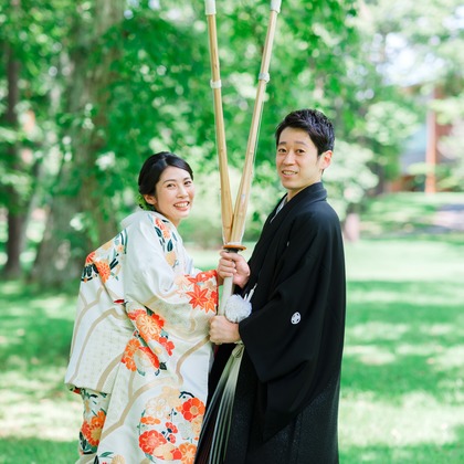 ワイヤリングが撮影したエンゲージメントフォト/前撮り/後撮り出張撮影/スタジオ撮影/ハネムーンフォトの写真