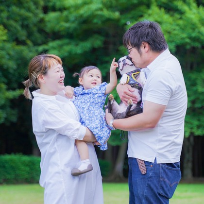 KOMOREBI Photo.　大如　耕平が撮影した家族写真の出張撮影の写真