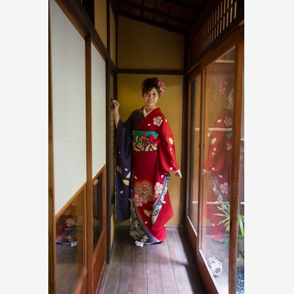 スマイルハンターが出張撮影した家族写真(キッズ,ベビーフォト)などが写った「成人式フォト」の家族写真