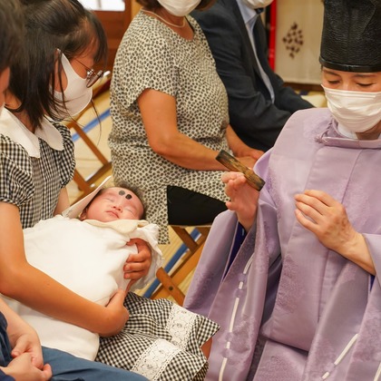 スタジオ　まるが撮影したお宮参りの写真