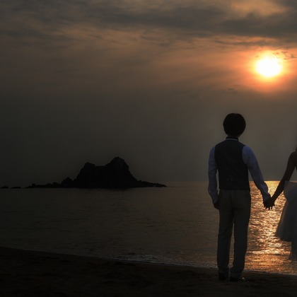 竹尾　翔作が撮影した「ウェディング前撮り」の写真