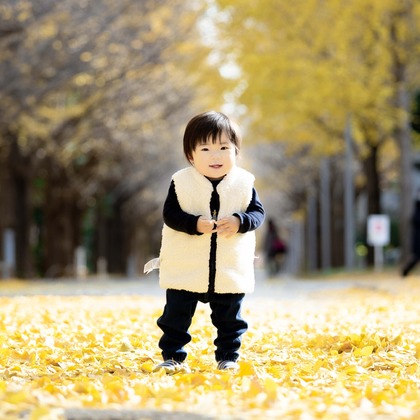松井シンジが撮影した家族写真の出張撮影の写真