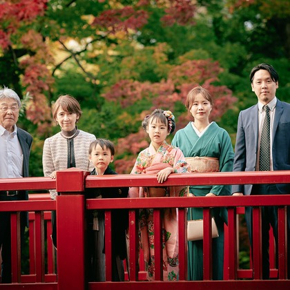 イチフォトが出張撮影した「お子様の作例」の家族写真