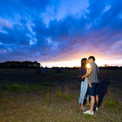 ケアンズ レンズ フォトグラフィーが撮影したハネムーンフォトの写真