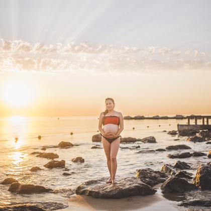 La Cristina Fotografia が撮影したマタニティフォトの写真