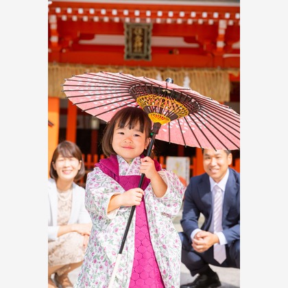 多田正子が撮影した七五三フォトの写真