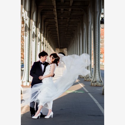 STUDIO PHOTO Pêle Mêleが撮影した「Paris Photo Wedding」の写真