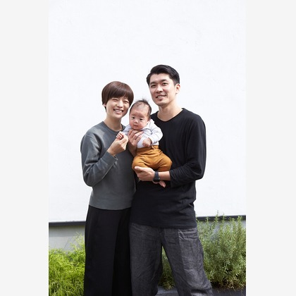 岩瀬泰治が撮影した家族写真の出張撮影の写真